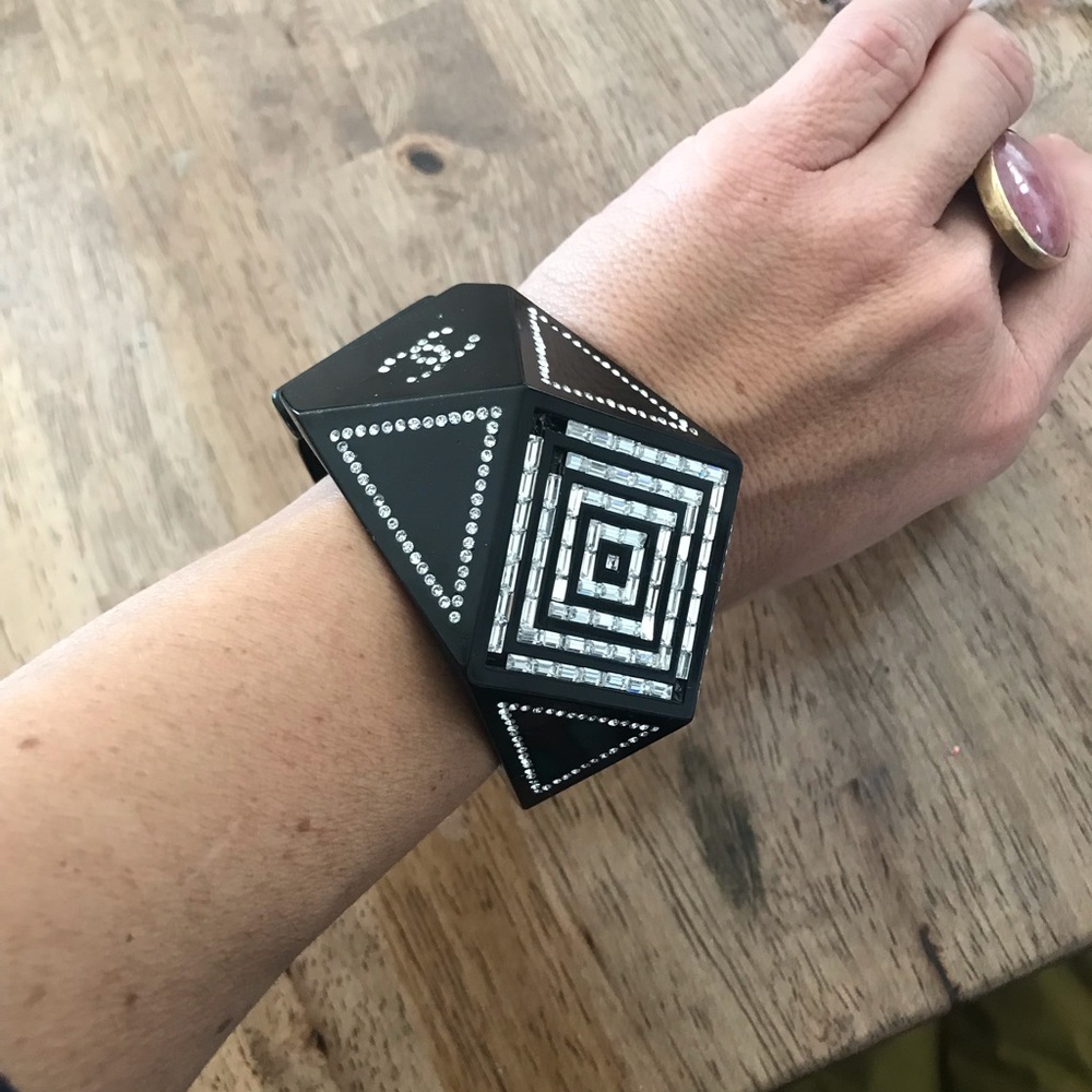 Authentic Black Chanel Bracelet- not perfect
